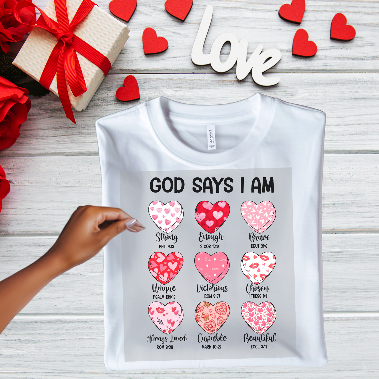 Valentine God Says I Am