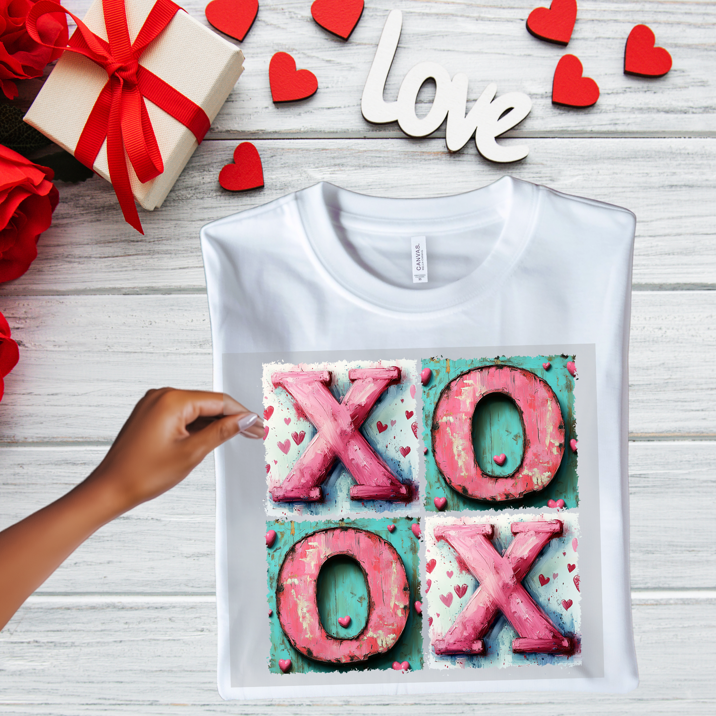 XOXO Blocks Valentine Transfer