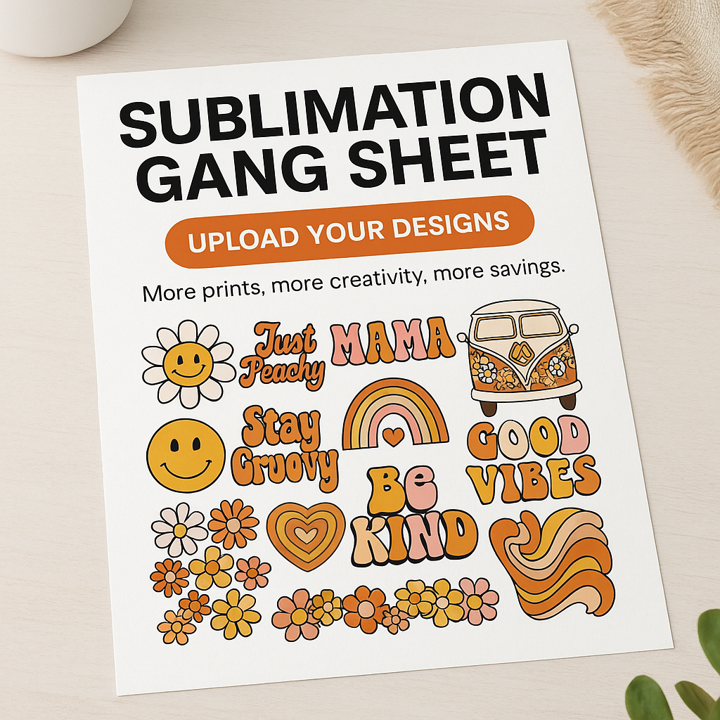 Sublimation Gang Sheet Upload