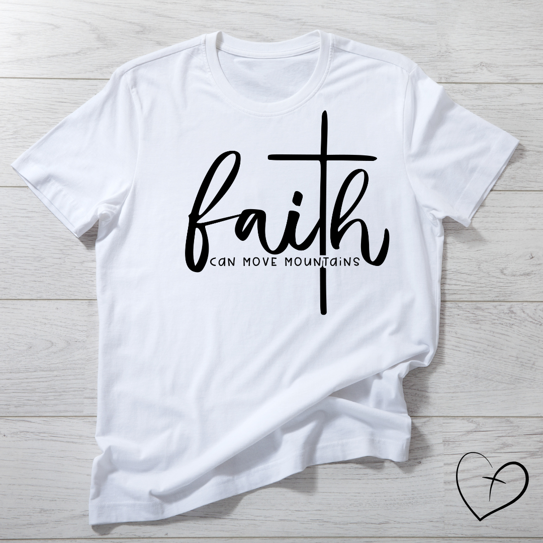 Faith can move Mountains DTF print