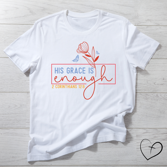 His Grace Is Enough DTF print